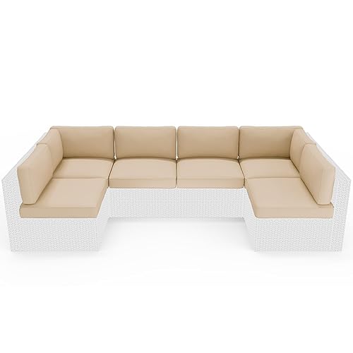 Oakcloud Oakmont Outdoor Replacement Cushions for Patio Furniture,Water-Resistant Cushion for