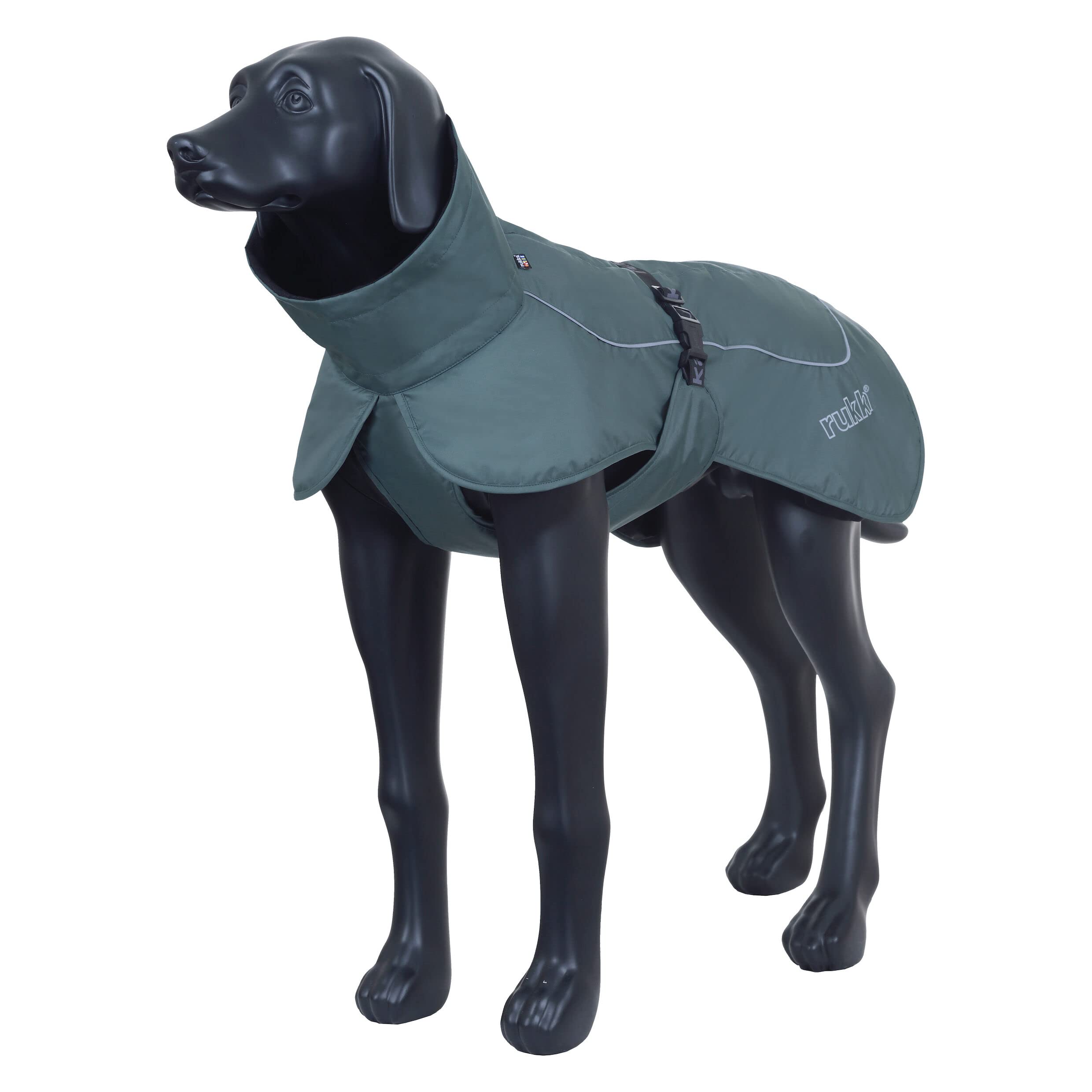 Rukka Pets Stormy Coat płaszcz dla psów, kolor oliwkowy 40