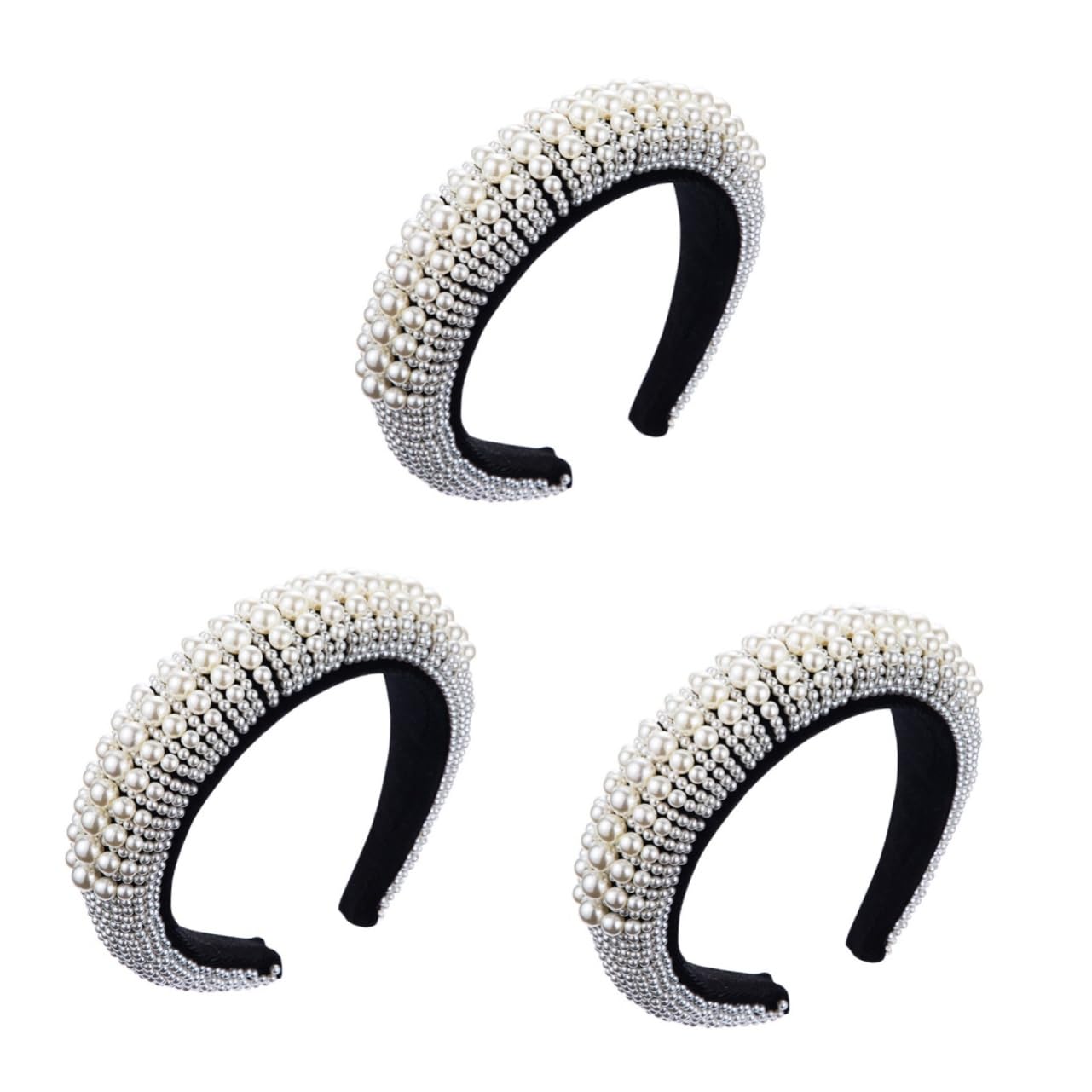 Didiseaon 3 Diademas Anchas Y Elegantes Para El Pelo De Moda Para Mujer Accesorio Versátil Para Uso Diario Y Ocasiones Especiales.