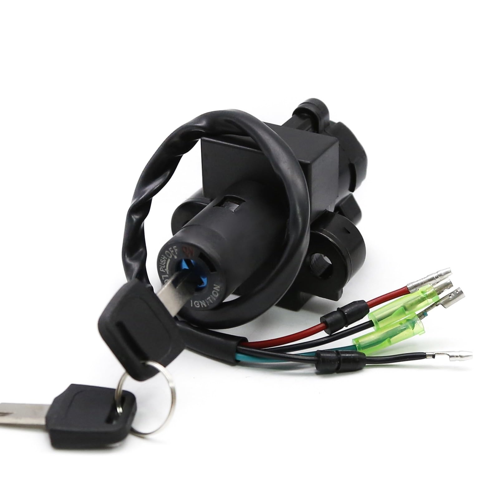 Interruptor de Encendido Compatible con NSR125 1993 1994 1995 1996-2004 2003 2002 2001 Tapa Gas para Motocicleta Asiento Interruptor Encendido Bloqueo Inicio Juego Llaves Contacto