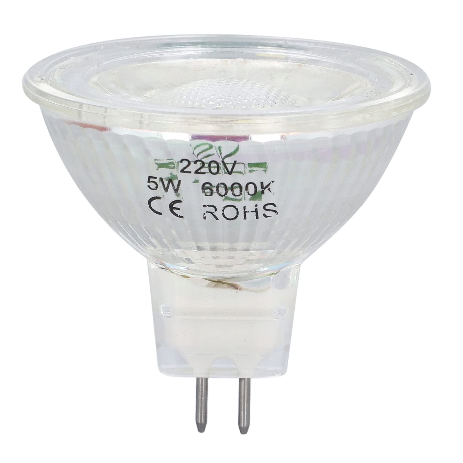GLOGLOW Adjustable Brightness Glass MR16 Bulb, Fast Heat Dissipation LED Light Bulb for Bedroom Living Room, Kitchen, Office - Image 2