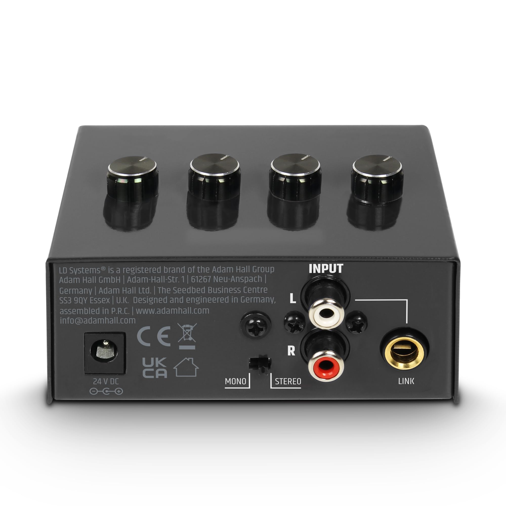 LD Systems HPA 4 - Amplificatore per Cuffie a 4 Canali