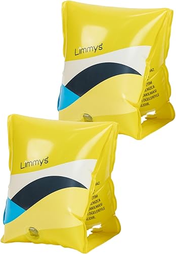 Miniatura 8 de Limmys Flotadores de brazo de alta calidad para niños, de 1 a 6 años, alas de agua inflables para nadar (ganador del premio Mom's Choice Award)