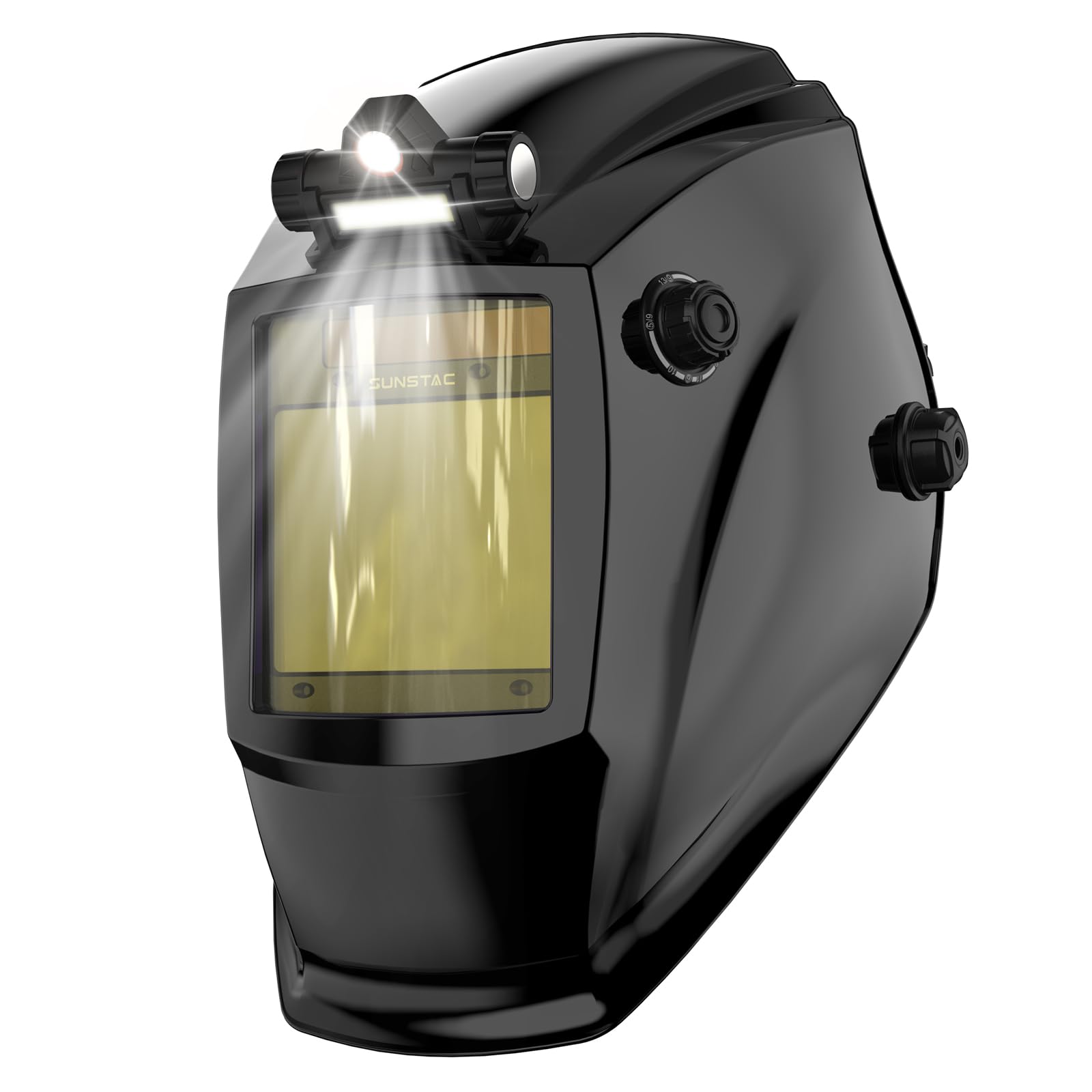 Sunstac Auto-Darkening Welding Helmet with Light