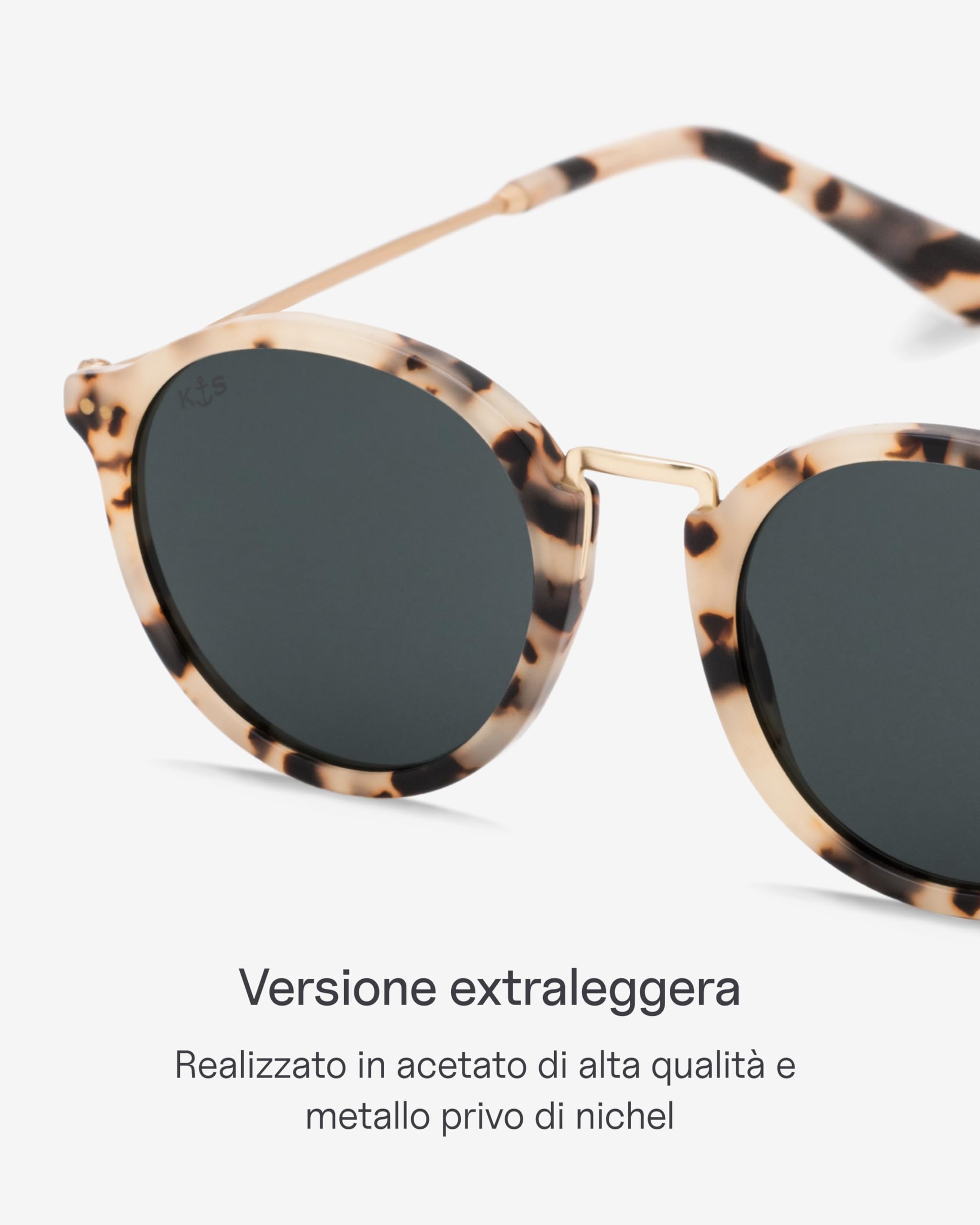 Kapten & Son Occhiali da sole Maui | Unisex | Eleganti sunglasses realizzati con materiali selezionati | Affidabile protezione solare e protezione UV | Larghezza telaio: 140 mm