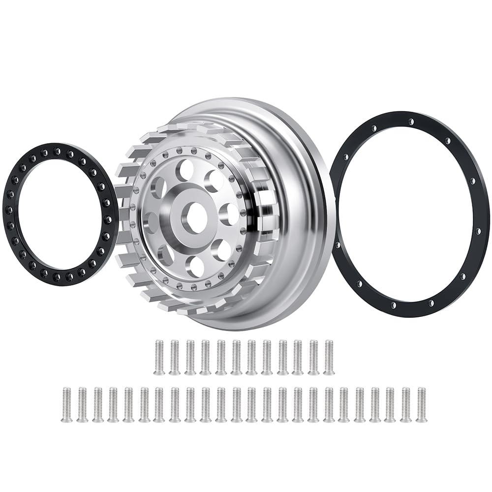 Adaptadores De 17mm A 24mm CNC Para Tuercas Hexagonales Para Coches RC 1/7 Y 1/8, 4 Unidades