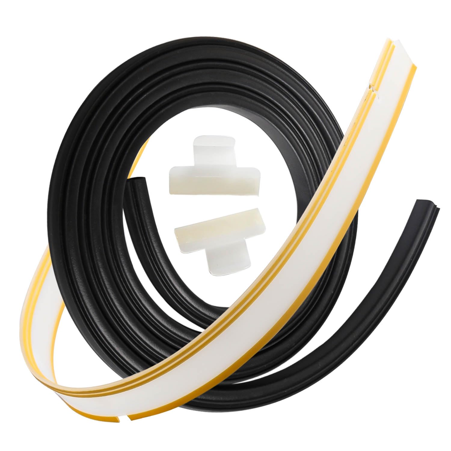 154827601&809006501&154701001 Door Seal & Bottom Door Gasket & Splash Shield Kit, Dishwasher Bottom Door Seal Gasket Kit – Compatible with Frigidaire Kenmore by Seetech