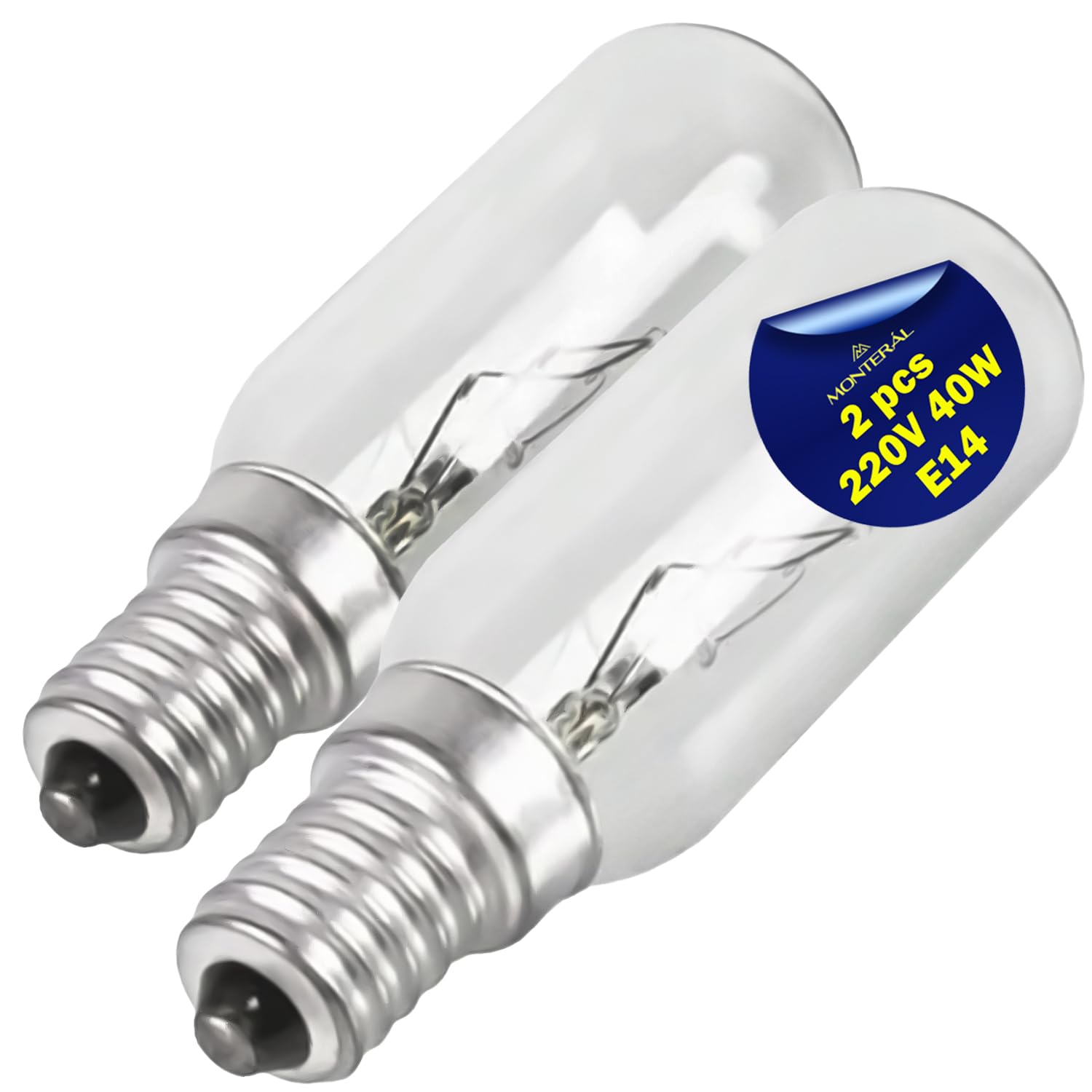 MONTERAL Bombilla E14 para Frigorifico 230V 15W con Código Original 481213418098 para Whirlpool 00602674 602674 para Bosch — view 8