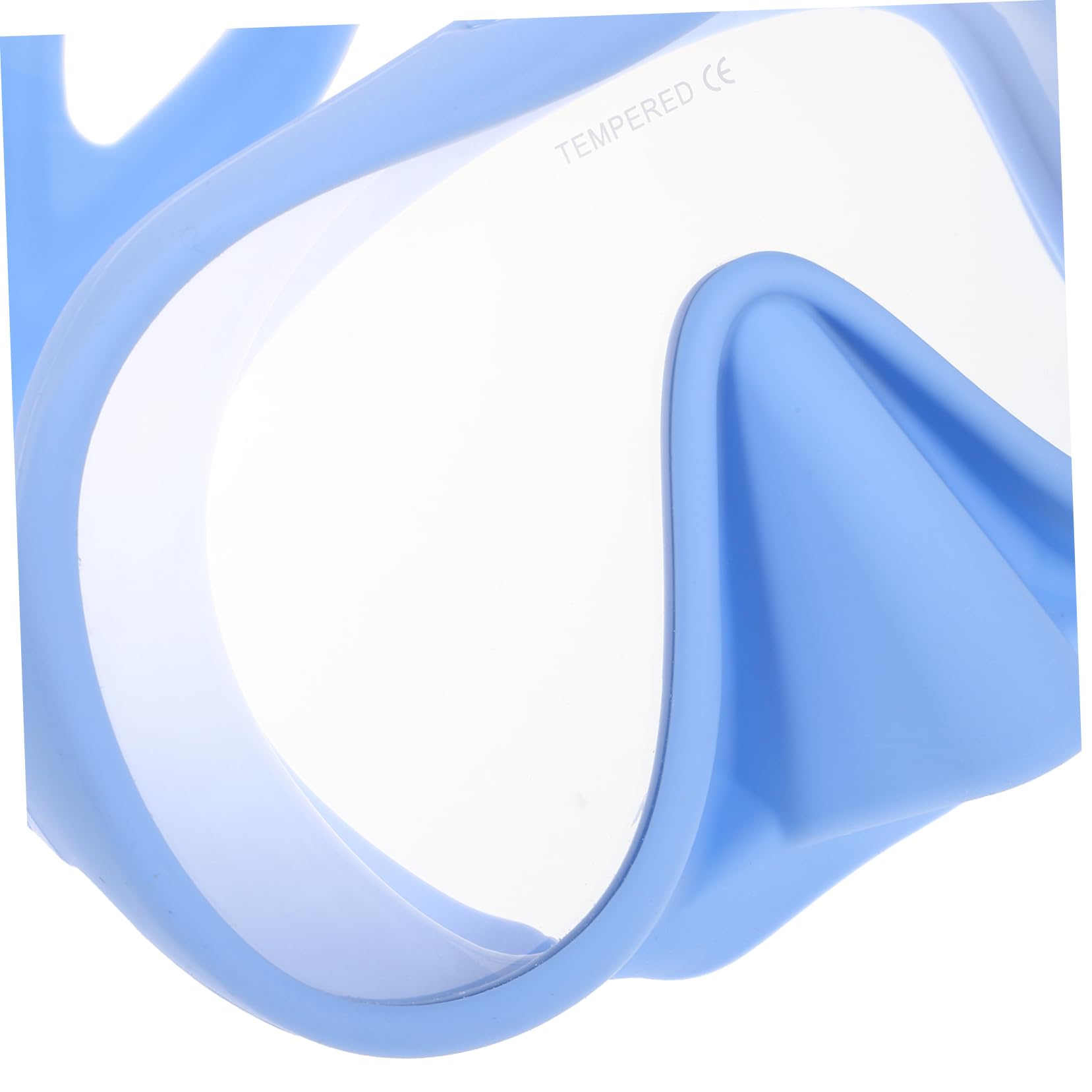 Maschera Boccaglio Adulti in Silicone e Vetro Temperato | Snorkeling e Diving, Custodia per Trasporto, Festa Estiva, Uso in Piscina e Outdoor