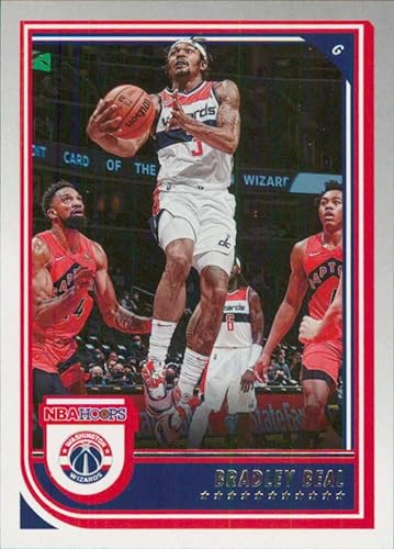 2022-23 Panini NBA Hoops #112 Bradley Beal NM-MT Washington Wizards Basketball Trading Card NBA