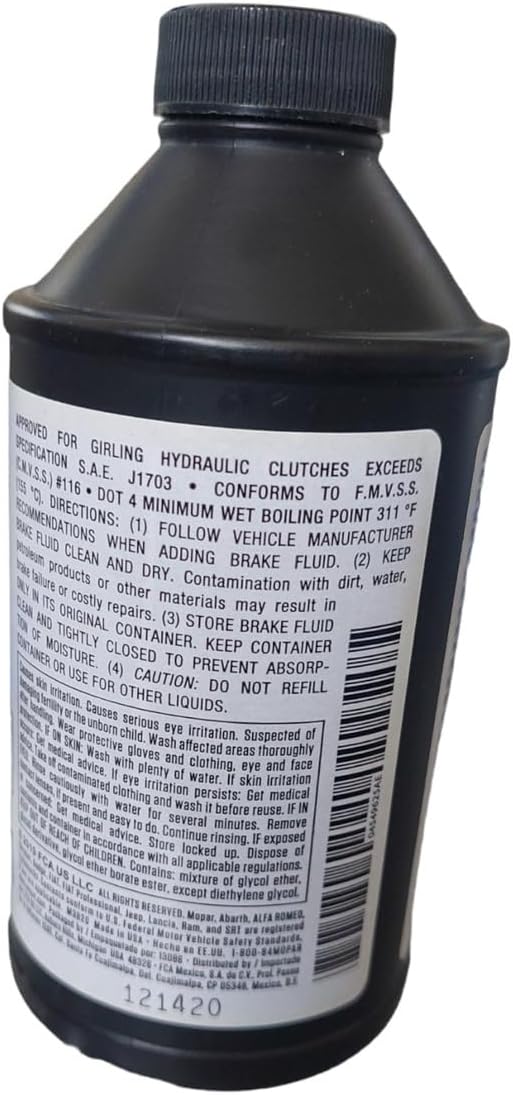 Mopar 04549625AF FLUID BRAKE