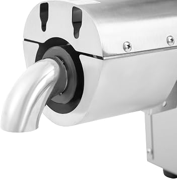 Oil Press Machine Stainless Steel, Seed Oil Extractor with 90% Oil Extracting Rate, Hot & Cold Press, Adjustable Temperature, 32-572F, for Home & Small Commercial Use 1800W