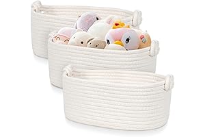Small Rope Baskets for Organizing - Perfect for Easter!