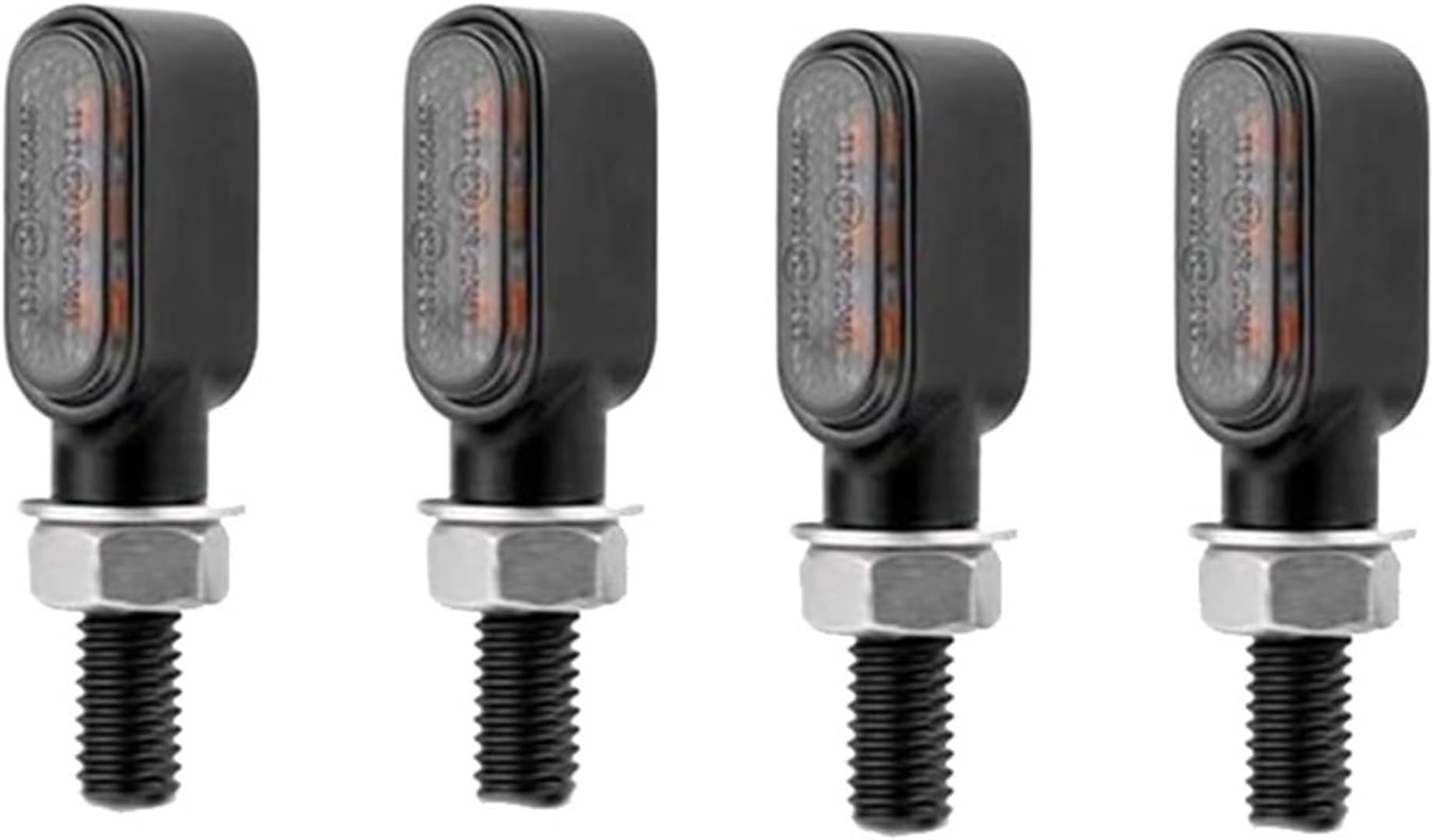 Indicadores de motocicleta Intermitente para motocicleta Para Kawasaki Z900RS ZZR600 Z250 EX250 EX300, luz de señalización LED de 12 V, luces intermitentes de 3 y 6 LED.
