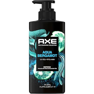AXE(アックス) プレミアムフレグランス アクアベルガモット 男性用(メンズ) ボディーソープ 本体 440g