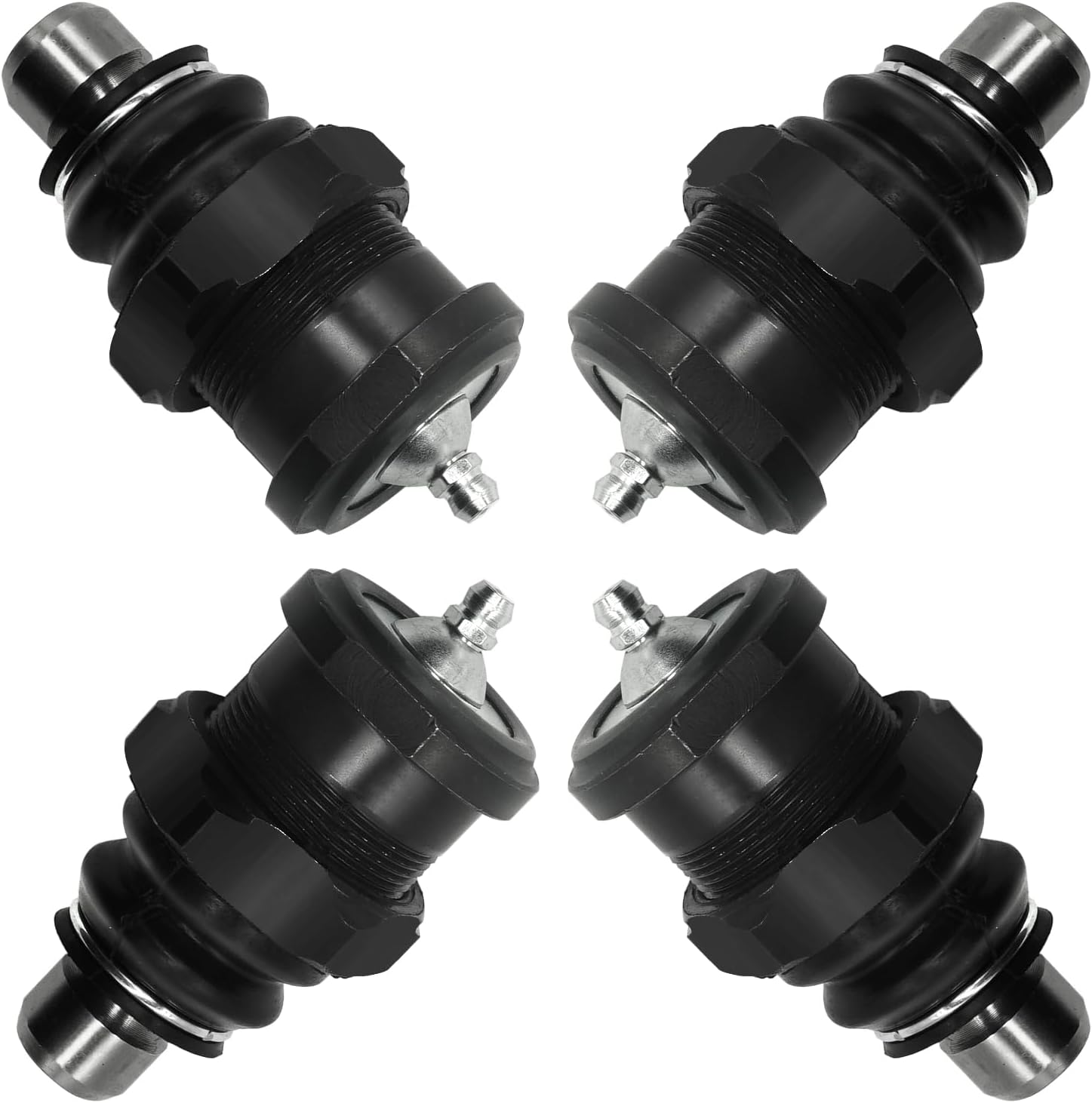 Heavy Duty Ball Joints for Polaris RZR XP 1000, 4 1000, 4 1000 EPS, 4 Turbo, Turbo S, PRO XP 2017 2018 2015 2021 2022 2019 2020 2016 2014 2023 2024 Replace KRZRBJ10 KRZRBJ10-PACK