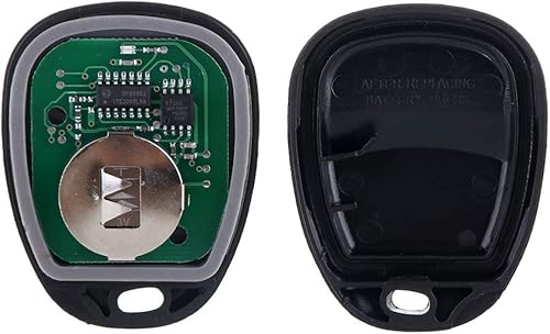 Miniatura 7 de ANPART Llavero remoto de entrada sin llave 1998-2001 apto para Chevrolet S10 2.2L 1998-2001 apto para Chevrolet Blazer 4.3L 3btn KOBUT1BT, 15732803