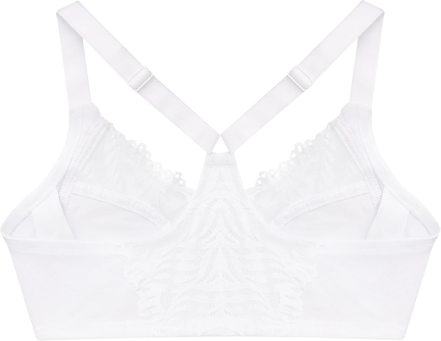 Glamorise Womens Front-Close T-Back Wonderwire Underwire #1246 - Image 5