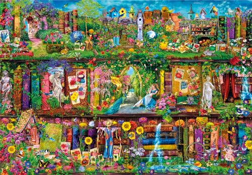 Puzzle 6000 pièces : Étagère de jardin Clementoni Puzzles - vue 4