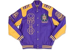 Omega Psi Phi M11 Twill Jacket: Elevate Your Style and Represent Your Brotherhood