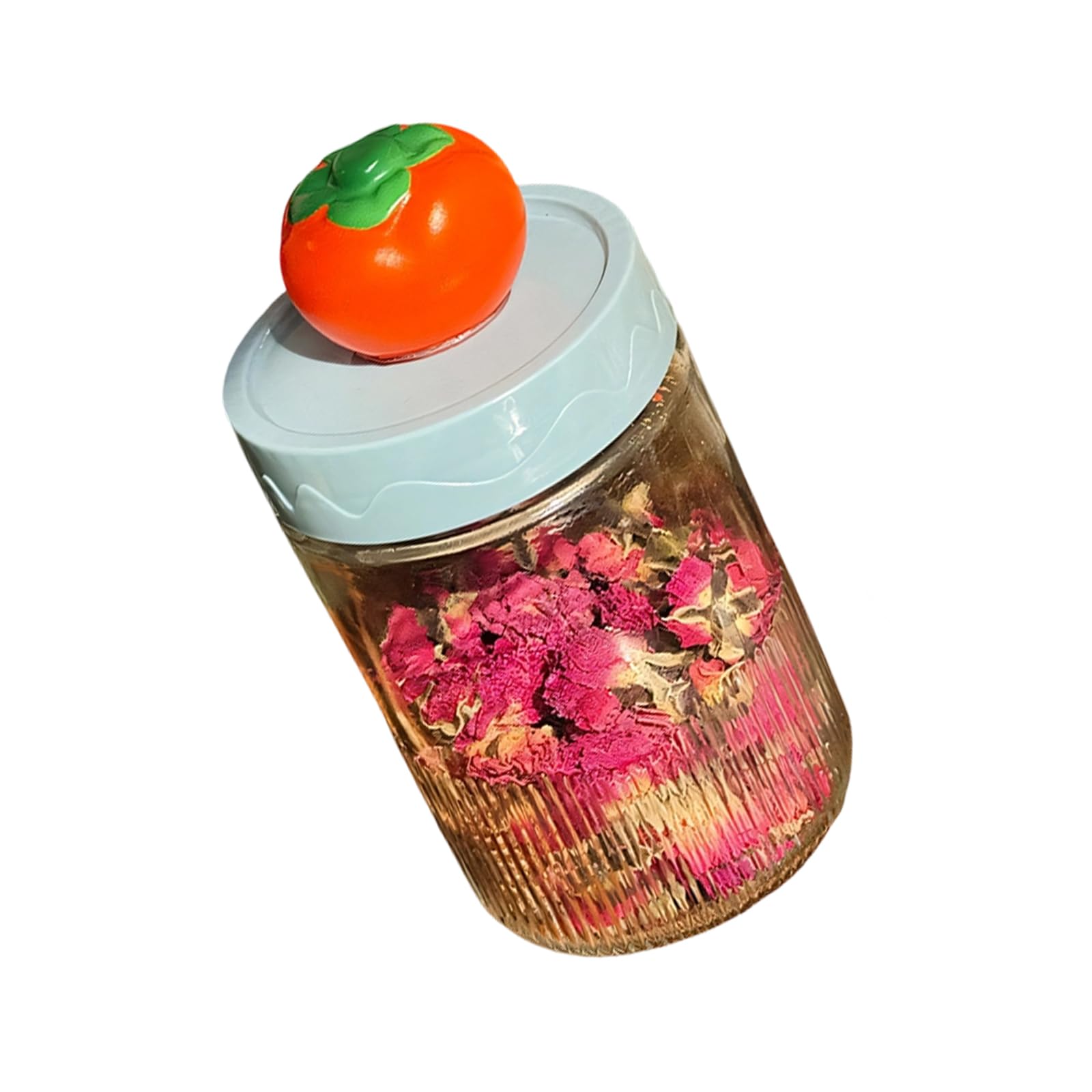 Zeiwohndc C Zeiwohnd Sturdy Glass Offee Tin With Tight Seal Preserves Flavor And Flavor Of Ground Offee Dry Food Storage Jar Tight Tea Storage Ontainer