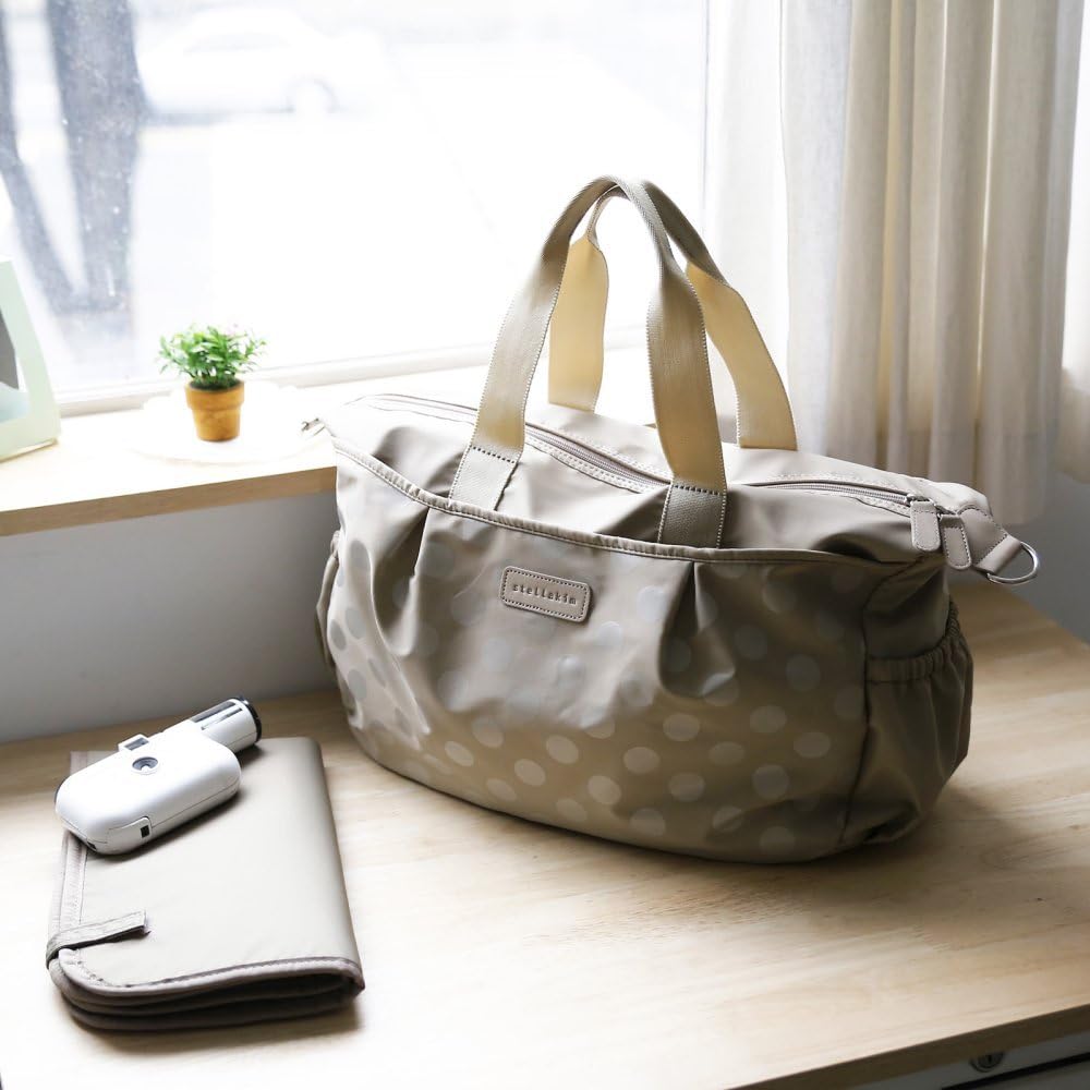 StellaKim Olivia Diaper Tote - Cream