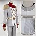 P5 Game Akechi Goro Cosplay Costume Crow Grey Uniform Mask Cos Stage Comic Suit Christmas New Year (Male L)