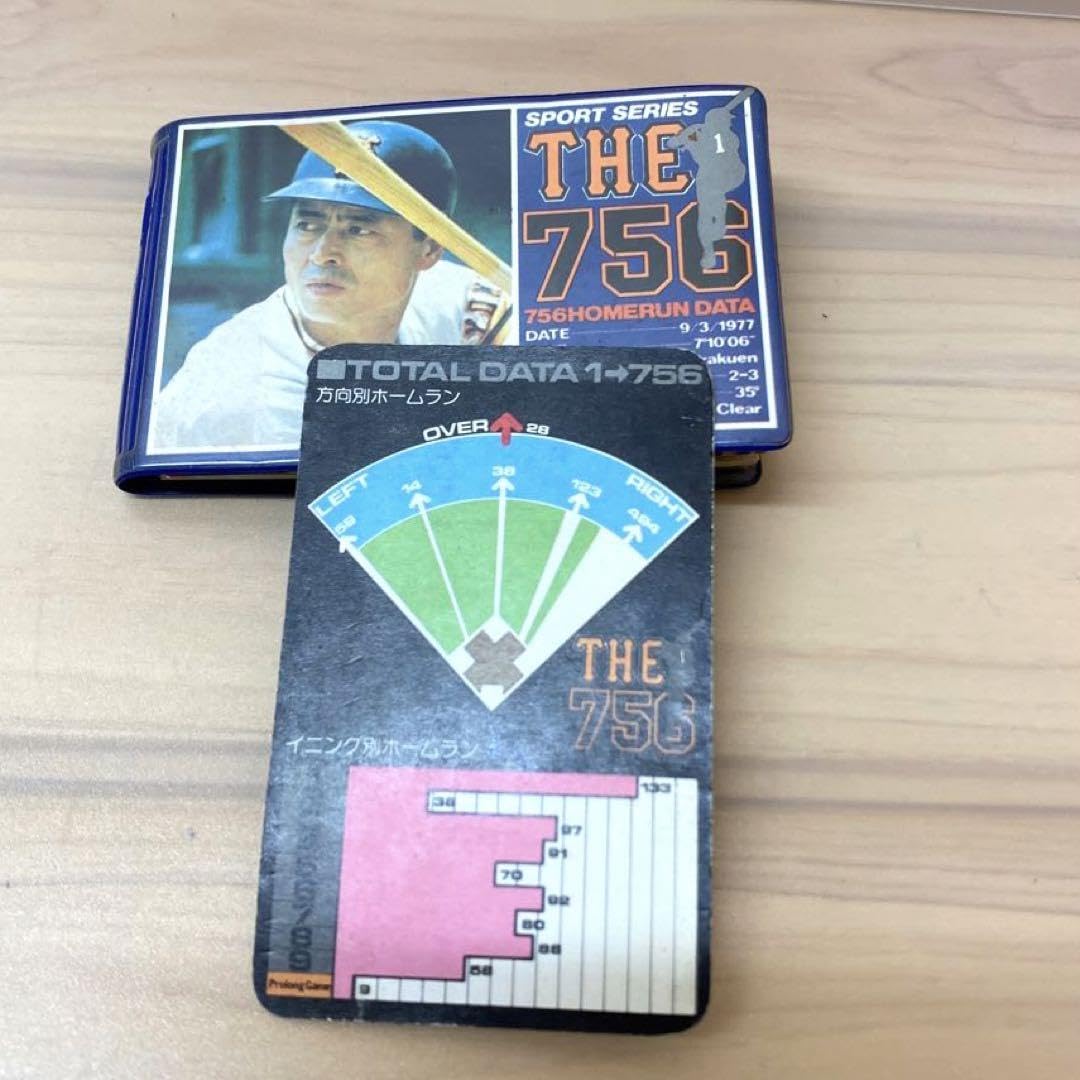 Amazon.co.jp: ！ 王貞治 756 ホームランデータノート プロ野球