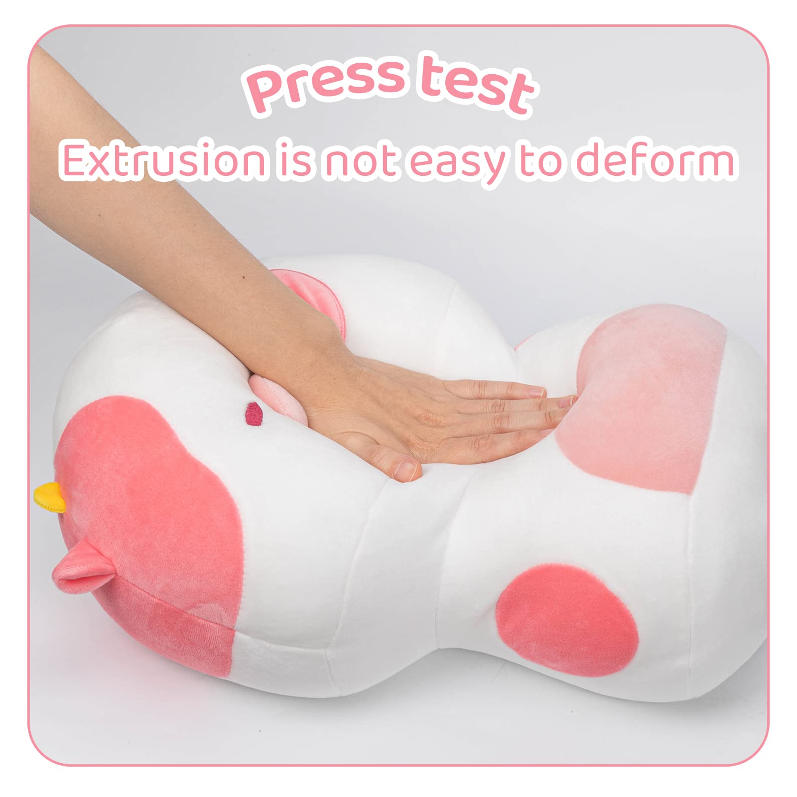 Mewaii 36CM Peluche Cuscino Kawaii Giocattoli per Bambina Cuscino di Peluche Animali Kawaii Giocattoli Abbraccio Morbido Cuscino a Forma di Fungo Cuscino Giocattolo Regalo 3 Anni in su