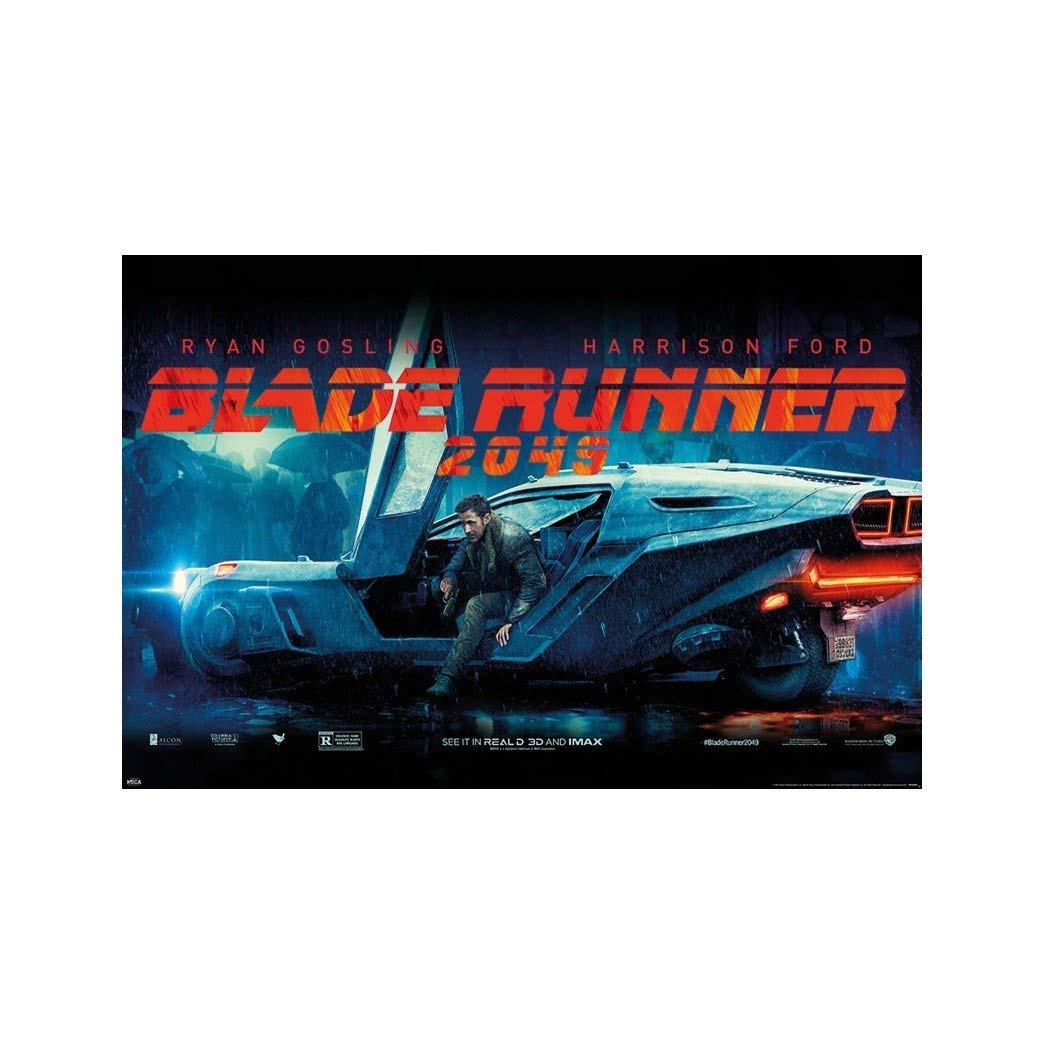 Pyramid International "Flying Car Blade Runner 2049" Maxi Poster, Multi-Colour, 61 x 91.5 x 1.3 cm