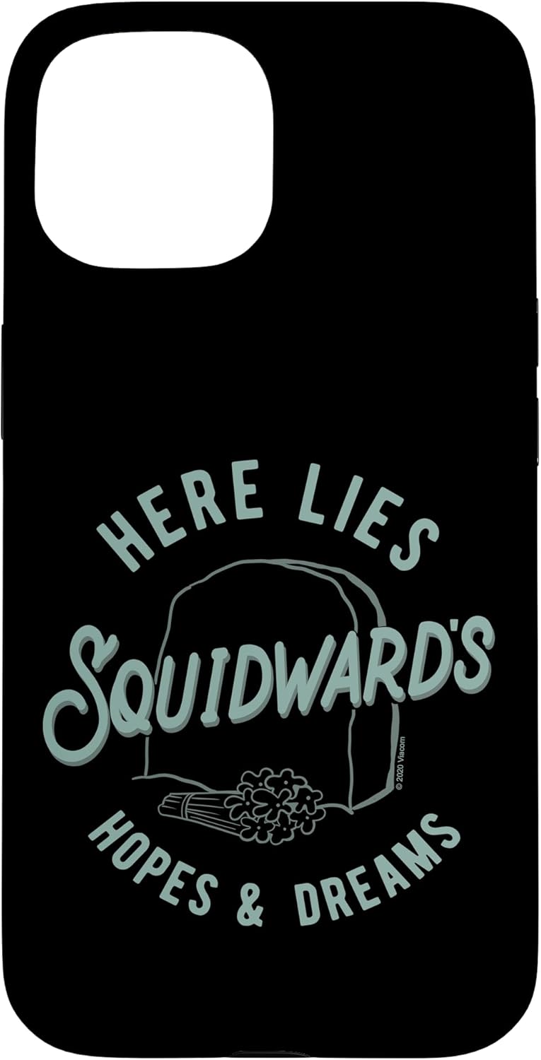 iPhone 11 Pro Max SpongeBob SquarePants Here Lies Squidward's Hopes & Dreams Case