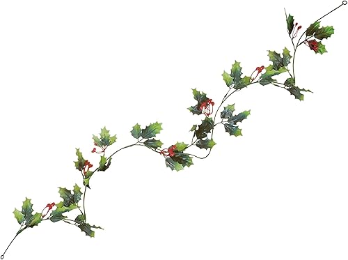 Guirnalda de acebo y bayas