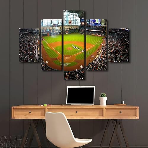 Miniatura 109 de Decoración de pared, lienzo para estadio deportivo de Estados Unidos, arte de pared moderno Fenway Park en Boston, arte de pared para oficina, sala