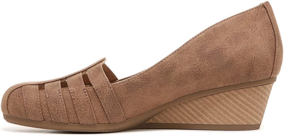 Dr. Scholl's Womens Be Free Pumps Sand Fabric 7.5 M