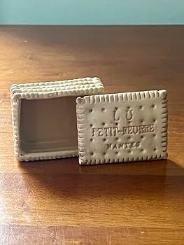 LU ビスケット　非売品　陶器小物入れ　　Lefevre-Utile LU ビスケット 非売品 陶器小物入れ Lefevre-Utile Amazon.co.jp