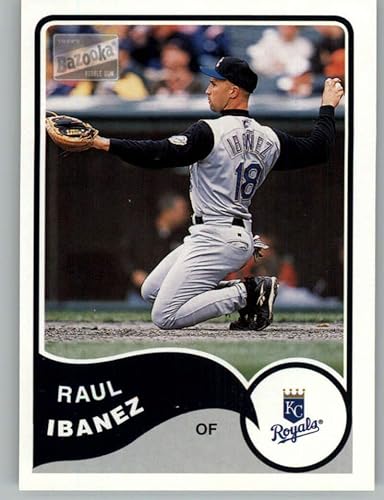2003 Bazooka #132 Raul Ibanez NM-MT Kansas City Royals Baseball MLB