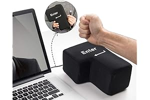 USB Big Enter Key Relieve Stress Plush Toy: A Keyboard-Themed Stress Buster