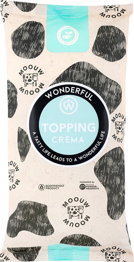 Wonderful Topping Crema 10 x 750g | Automatenfähiges Milchpulver