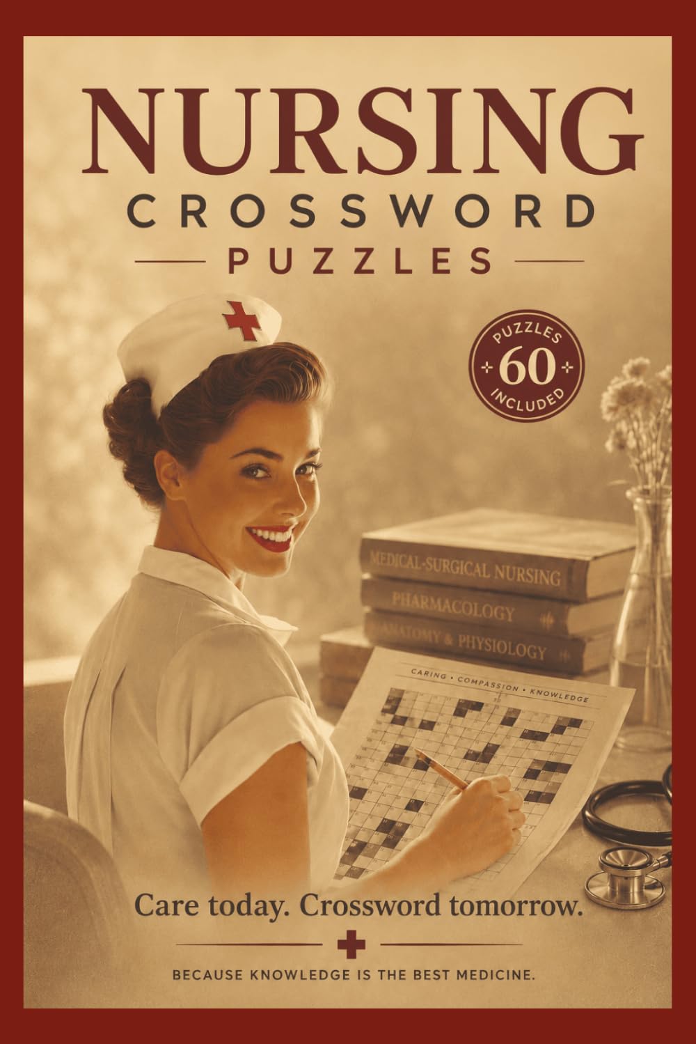 Crossword Puzzles for Nurses: Nursing Crossword Puzzles: 60 Challenging Crosswords to Strengthen Medical Knowledge, Master Nursing Terminology, and Enjoy Hours of Educational Fun