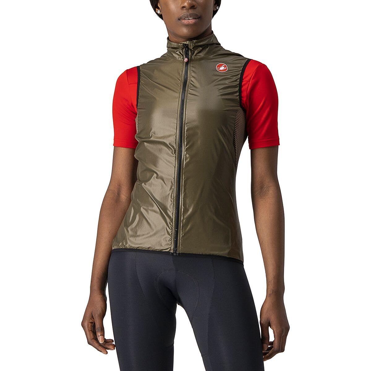 CASTELLI 4520088-232 ARIA W VEST Women's Sports vest MOSS BROWN M