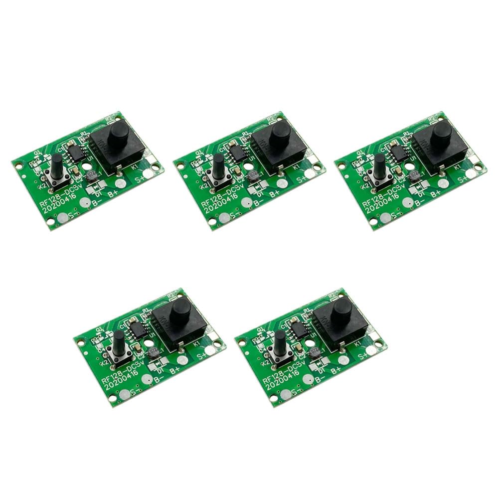 Hndhbfgrt 5X 1.2V Solar Lamp String Control Board Circuit Board with Switch Solar Street Light Control Panel Controller Module