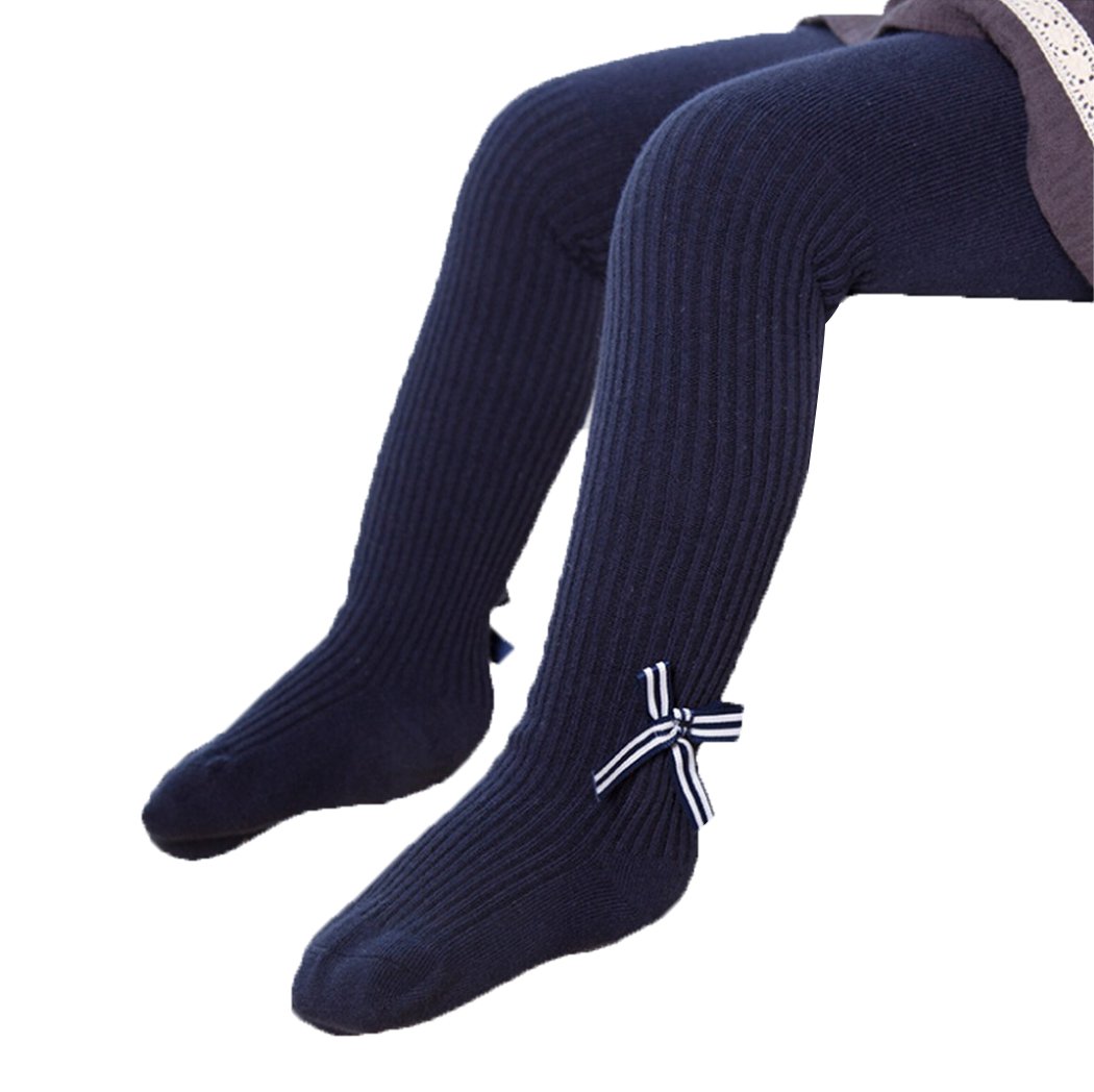 Men's Tights Cotton Tights Lovely Bowknot Tight Leggings Stocking Pants Small Navy Blue-image-26