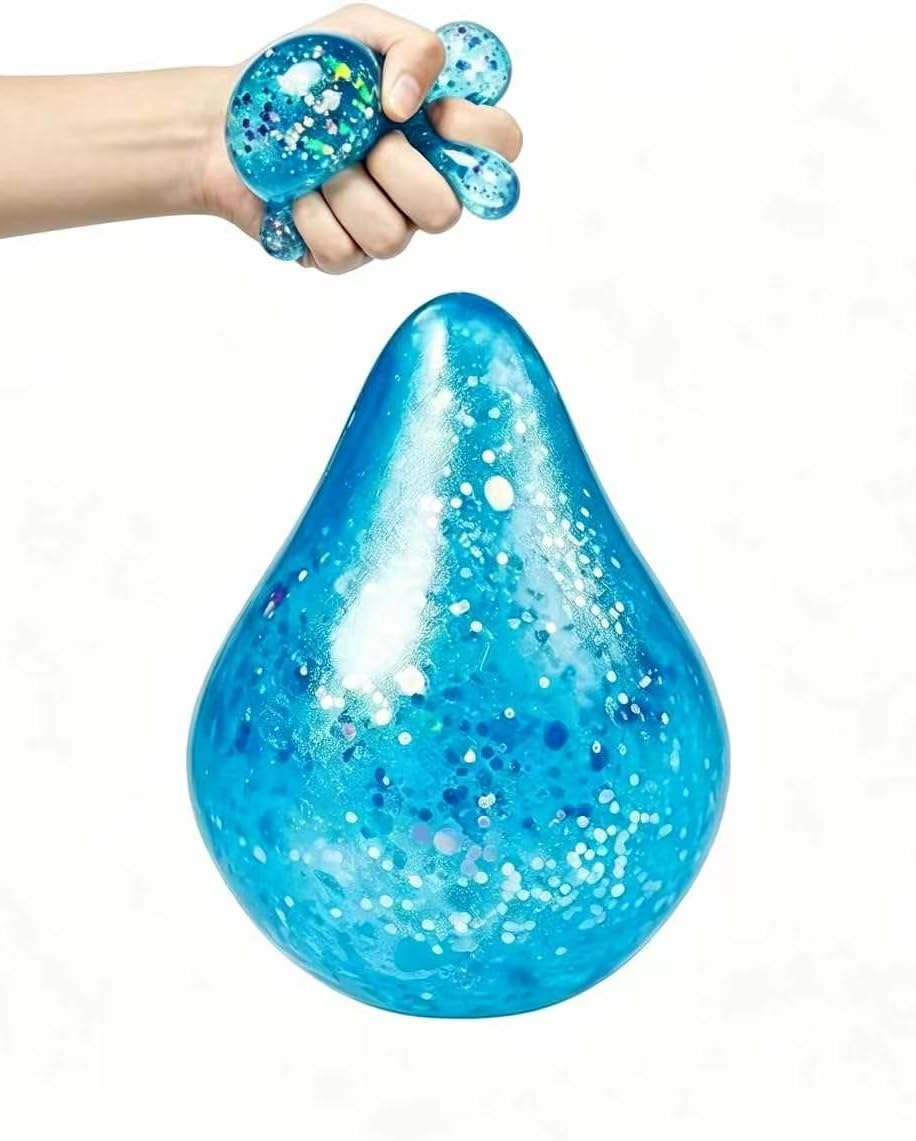 Dream Squishy Drop Squishy Stress Ball, Water Drops Fidget Stress Ball,Portable Anxiety Relief Squeeze Toy for Relaxation,Home, Office, Classroom.