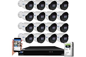 GW 4K Outdoor/Indoor Face Recognition Security Camera System