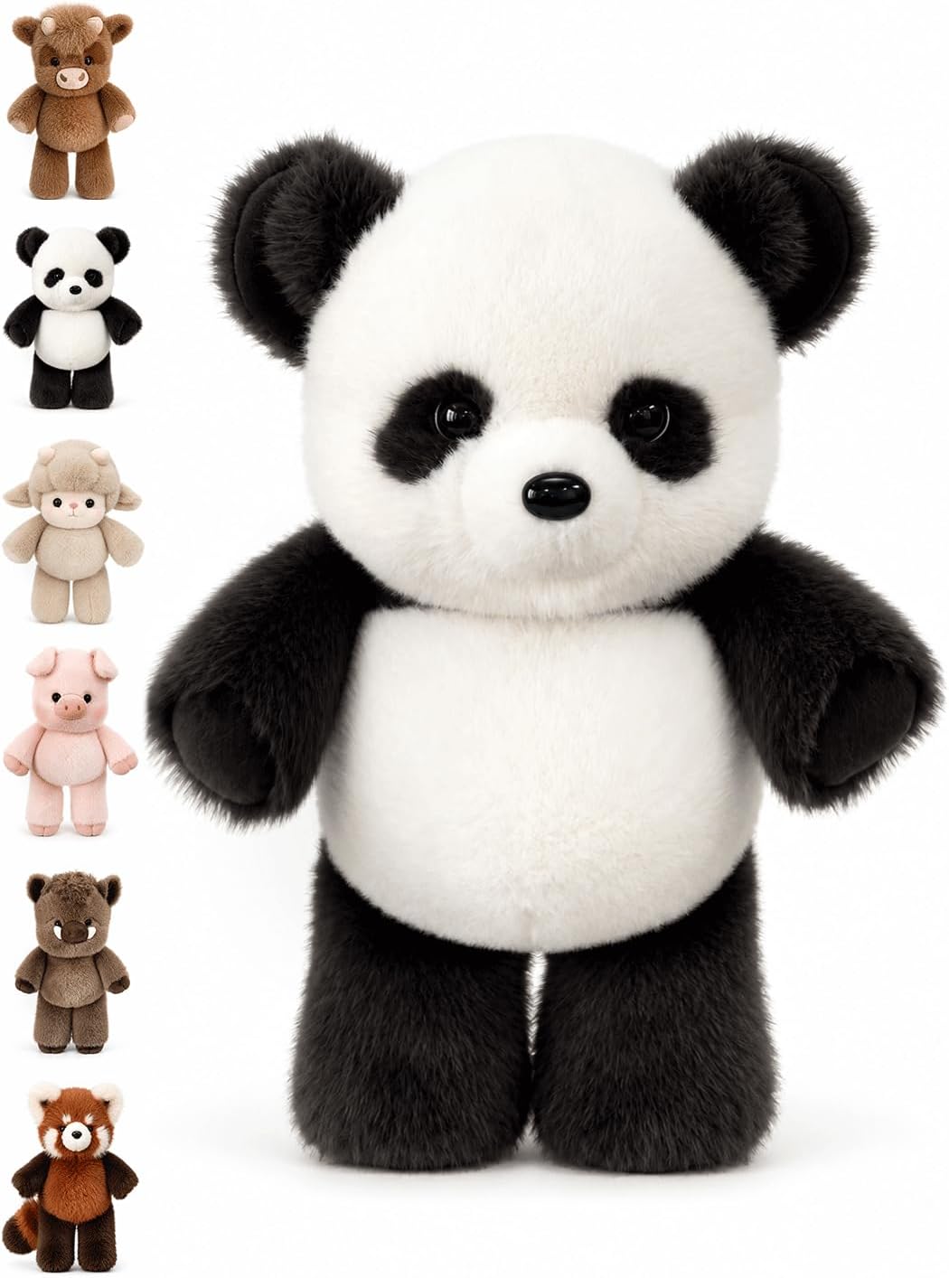 Running Panda Plush, Stress Relief Running Stuffed Animal Plushies Peluche Que Corre, 2026 New Moving Legs Plush, Soft and Cuddly Panda Decor, Creative Gifts for Adults (Panda, 43cm)