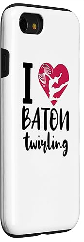 Miniatura 45 de Funda para iPhone 13 I Love Baton Twirling Majorette Baton Twirler