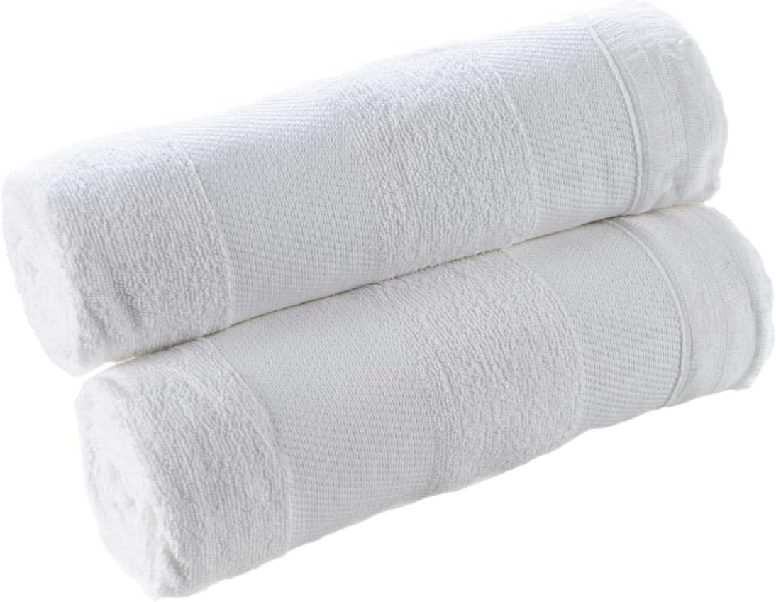 Ihram for Men – 2-Piece Hajj and Umrah Towel Set – 100% Natural Cotton – Soft, Non-Stitched 110x220 cm (43x86 in) – Ahram Ehram