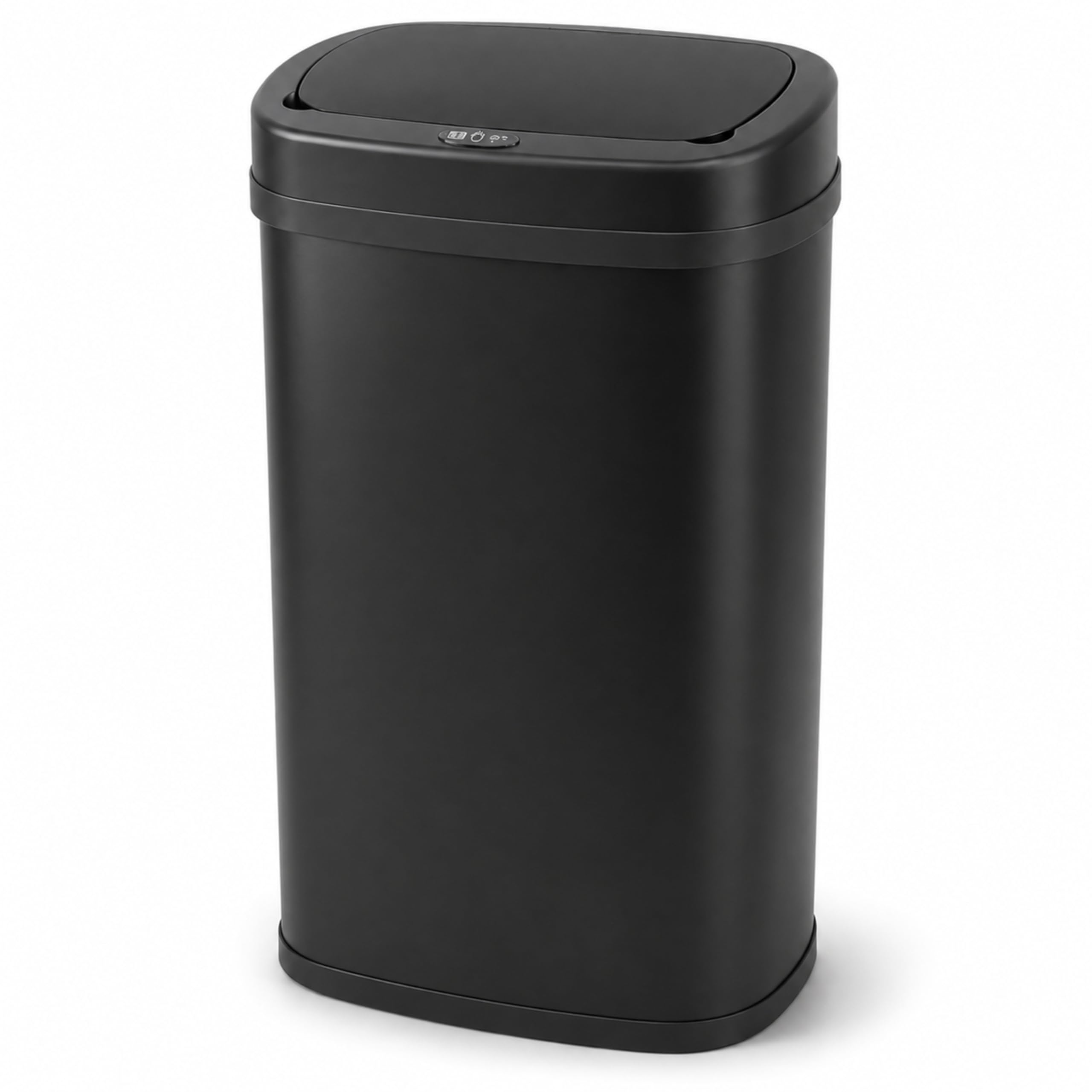 Five Stars® Mülleimer mit Sensor - 60 Liter - Edelstahl - Küche - Schwarz