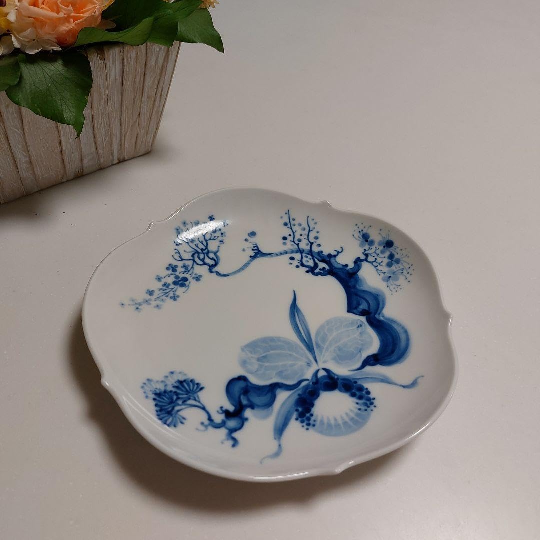 マイセンブルーオーキッド平皿 【公式通販】