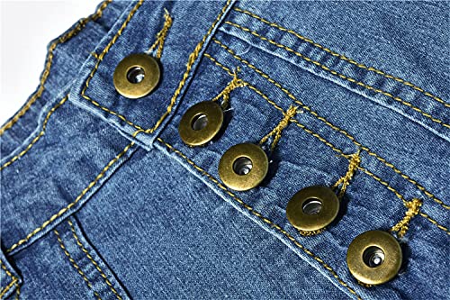 Women's High Waisted Stretch Flare Jean Vintage Washed Skinny Denim Flare Jeans Slim Jean Bell Bottom Trousers3